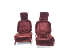 202.ar1n87 Japanese Chrysler 1987 Conquest Oem Pair Seats Has Surface Rush On Tracks