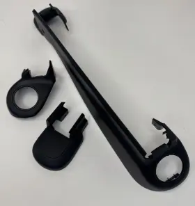 Docwxx58148 Jeep Oem 2011-2021 Grand Cherokee Front Right Seat Track Set Of 3 Black