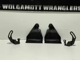 Qlp0446l Jeep Wrangler Tj 1997-2002 Rear Folding Seat Bracket Mount Set Pivot Oem Cc 4u