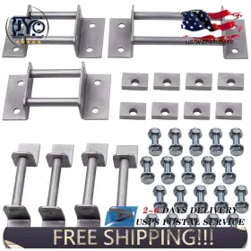 Ar07h2 Jinyocom 3rd Row Seat Brackets With Strikers And Bolts For Tahoe/ Yukon 2000-2014