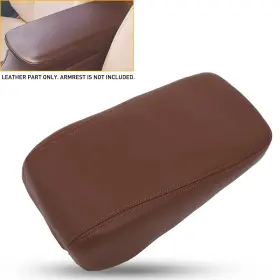 As-166-bn-an1318 Kbh Leather Center Console Lid Armrest Cover Trim Brown For 2013-18 Toyota Avalon J