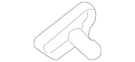 88026-c6000wk Kia Genuine Recline Handle 88026-c6000wk Kia Genuine Recline Handle