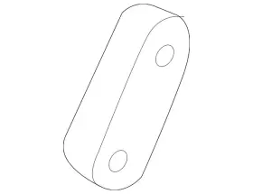 89375-c6000wk Kia Genuine Seat Back Frame Bezel