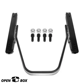 Ko74182s Ko Speed Open-box Universal Mild Steel Racing Bucket Seat Bottom Mount Dual Lock Slider