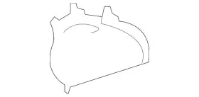 Lr010638 Land-rover Genuine Lower Cap