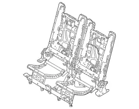 Land-rover Lr153383 Genuine Land-rover Seat Frame