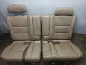 Lexus 215.le1397 1997 Lx450 Pair Rear Seats Beige Leather 12987809