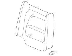 71705-33260-a0 Lexus Genuine Seat Back Panel