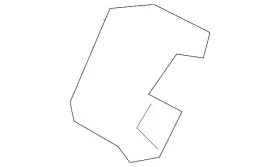 73733-06040-b3 Lexus Genuine Child Restraint Anchor Plate Bezel