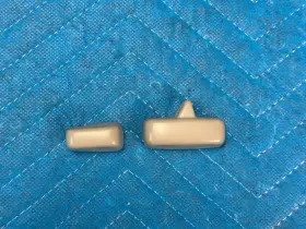 84921-60050 Lexus Oem Lx470 Front Passengers Seat Slide And Recline Knobs Tan Lf40 1998-2002