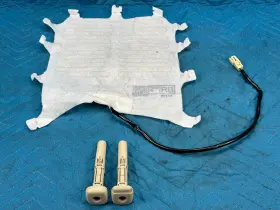 87510-60050 Lexus Lx570 2nd Row Seat Upper Cushion Heater Pad And Headrest Guides 13-15 Oem