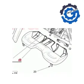 73003138 Maserati New Oem Rear Cushion Padding For 2014 2017 Ghibli 73003138 Maserati New Oem Rear Cushion Padding For 2014 2017 Ghibli