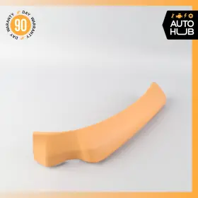 981313808 Maserati 2009 Quattroporte M139 Left Side Seat Cover Panel Trim Beige Oem