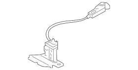Bjs8-57-32xc Mazda Genuine Latch Assembly