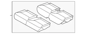 Tk81-57-300a-15 Mazda Genuine Seat Cushion Foam
