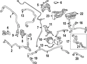 000-835-16-05 Mercedes-benz Genuine Water Heater
