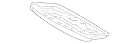 Mercedes-benz 000-910-07-26-64 Genuine Mercedes-benz Upholstery Plate