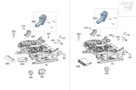 Mercedes-benz 000-910-64-10 Genuine Mercedes-benz Height Adjustment
