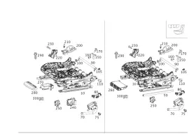 000-910-82-03 Mercedes-benz Genuine Height Adjustment