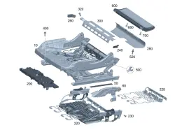 000-910-88-10-64 Mercedes-benz Genuine Seat Height Adjustment