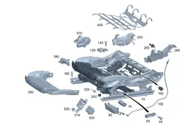 099-800-02-00 Mercedes-benz Genuine Pneumatic Pump