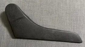 1249182030 Mercedes-benz Oem W124 E-class 1985-95 Right Front Side Seat Plate Black