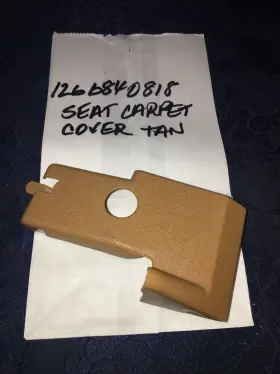 1266840818 Mercedes-benz Seat Carpet Cover Tan W126 300sd 300se 350sd 420sel 560sec 560sel