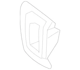 166-868-06-39-9051 Mercedes-benz Genuine Cover Child Seat Anchor 16686806399051