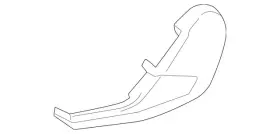 166-910-21-04-9051 Mercedes-benz Genuine Cover
