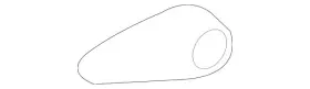 Mercedes-benz 166-920-03-64-9051 Genuine Mercedes-benz Lever Seat Backr Adjust