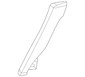 167-920-92-03 Mercedes-benz Genuine Bolster Pad