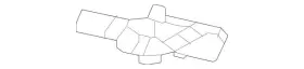Mercedes-benz 167-920-93-04 Genuine Mercedes-benz Release Handle