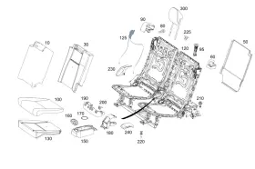 167-930-57-02 Mercedes-benz Genuine Unlocking