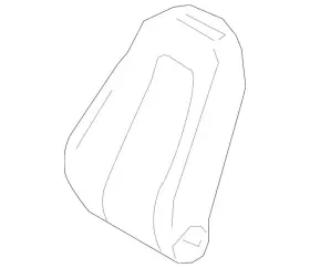 Mercedes-benz 177-910-26-02-64-9h93 Genuine Mercedes-benz Outer Cover Seat Backr