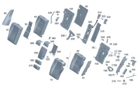 177-930-02-00 Mercedes-benz Genuine Lock