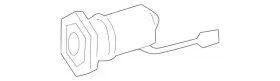 Mercedes-benz 203-820-37-42-64 Genuine Mercedes-benz Electric Motor
