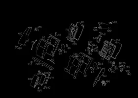204-920-09-72-64 Mercedes-benz Genuine Lock