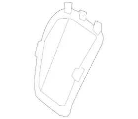 205-910-39-02-9051 Mercedes-benz Genuine Trim 205-910-39-02-9051 Mercedes-benz Genuine Trim