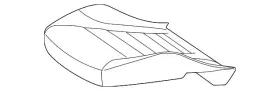 205-910-85-46-8u78 Mercedes-benz Genuine Seat Cushion Foam
