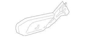 205-919-16-22-8t92 Mercedes-benz Genuine Cover Height Adjustment 205-919-16-22-8t92 Mercedes-benz Genuine Cover Height Adjustment