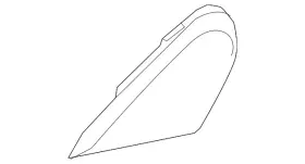 205-919-20-22-9051 Mercedes-benz Genuine Cover Height Adjustment