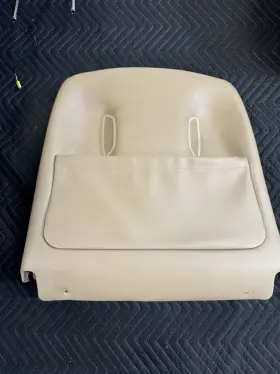 2119100591 Mercedes Benz 07-09 Mercede W211 E550 Front Seat Back Panel Left Driver Side Beige Oem