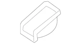 212-680-11-36-8n84 Mercedes-benz Genuine Cover