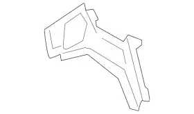 213-935-00-00 Mercedes-benz Genuine Seat Back Reinforcement Plate