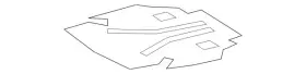 Mercedes-benz 222-906-70-00-64 Genuine Mercedes-benz Seat Cushion Heater