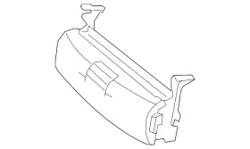 Mercedes-benz 222-910-05-00-64-9051 Genuine Mercedes-benz Cover