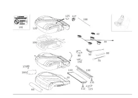 222-914-02-00 Mercedes-benz Genuine Seat Suspension Element