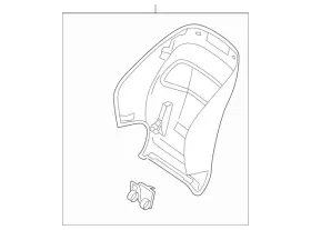 Mercedes-benz 223-910-10-09-8v99 Genuine Mercedes-benz Trim Seat Box