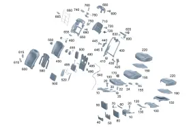 223-920-78-02 Mercedes-benz Genuine Seat Adjustment