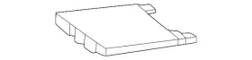 297-810-54-01-9k21 Mercedes-benz Genuine Cup Holder 297-810-54-01-9k21 Mercedes-benz Genuine Cup Holder
